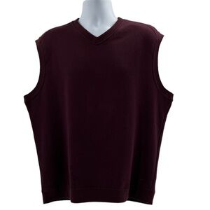 Nike Golf Burgundy Vest Size L